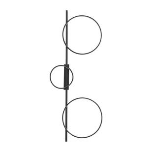 Ledowy plafon czarne obręcze 100cm 3000K 10816 z serii CIRCOLO LED - Lampy sufitowe - miniaturka - grafika 1