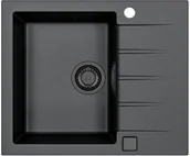 Zlewozmywaki - Zlew ALVEUS CADIT 10 BLACK EDITION czarny nakrapiany G91 (1148158) - miniaturka - grafika 1