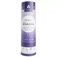 Dezodoranty i antyperspiranty unisex - Ben&anna Ben&Anna Naturalny dezodorant w KARTONOWYM sztyfcie, PROVENCE, 60 g ben-105-60 - miniaturka - grafika 1