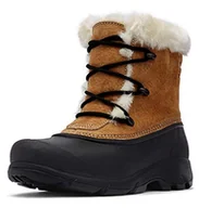 Moda i Uroda OUTLET - Sorel Snow Angel Waterproof wodoodporne buty zimowe dla kobiet, brązowe (rootbeer), 36 EU, Braun Rootbeer, 39 EU - miniaturka - grafika 1