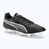 Piłka nożna - Buty piłkarskie męskie PUMA King Pro MXSG puma black/puma white - miniaturka - grafika 1