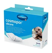 Apteczki i materiały opatrunkowe - Hartmann Cosmopor silicone samoprzylepny opatrunek chłonny 10 cm x 8 cm 5 sztuk - miniaturka - grafika 1