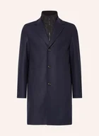 Płaszcze damskie - Hugo Płaszcz Wełniany Milogan Z Podpinką blau - miniaturka - grafika 1