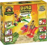 Figurki dla dzieci - TREASURE X DINO GOLD DINOZAUR T-REX i PTERODAKTYL - miniaturka - grafika 1