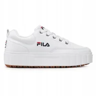 Buty sportowe damskie - Fila Buty Damskie Białe Sandblast L Wmn 40 - miniaturka - grafika 1