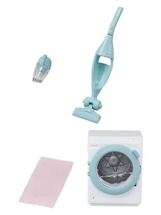 Sylvanian Families Akcesoria dla lalek "Washing machine & vacuum cleaner" - 3+ - Akcesoria dla lalek - miniaturka - grafika 1