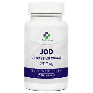 MedFuture JOD Jodek Potasu 200µg, 120 tabletek - Witaminy i minerały - miniaturka - grafika 1