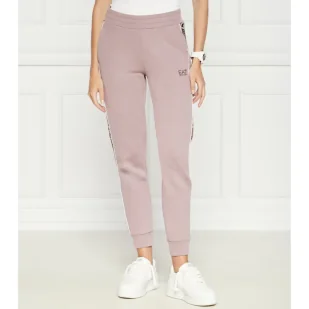 EA7 Spodnie dresowe | Slim Fit - Dresy damskie - miniaturka - grafika 1