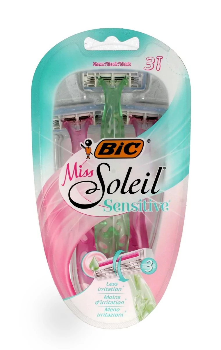 BiC Miss Soleil Sensitive Maszynki do golenia dla kobiet 3szt