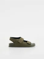 Buty dla chłopców - Reserved - Sandały na rzepy - zielony - miniaturka - grafika 1