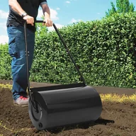 Pozostałe narzędzia ogrodowe - vidaXL Lumarko Walec do trawnika, czarny, 57 cm, 43 L! 147843 - miniaturka - grafika 1