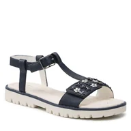 Sandały damskie - Geox Sandały J S. Starblush G.A J25FYA 000BC C4002 S Navy - miniaturka - grafika 1