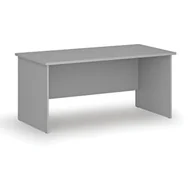 Biurka - Biurko proste PRIMO GRAY, 1600 x 800 mm, szare - miniaturka - grafika 1