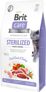 Brit Care Cat Grain Free Sterilized Weight Control 7 kg - Sucha karma dla kotów - miniaturka - grafika 2