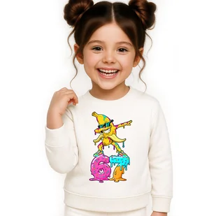 BLUZA DZIECIĘCA 67 SIX SEVEN VIRAL 110-116 DLA CHŁOPCA DZIEWCZYNKI - Bluzy dla dziewczynek BLUZA DZIECIĘCA 67 SIX SEVEN VIRAL 110-116 DLA CHŁOPCA DZIEWCZYNKI - Bluzy dla dziewczynek - miniaturka - grafika 1