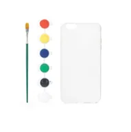 Etui i futerały do telefonów - Kikkerland Pomaluj własne etui na telefon, iPhone 6 - miniaturka - grafika 1