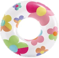 Zabawki i gry sportowe - Koło do pływania kwiaty 81 cm INTEX 59259 - miniaturka - grafika 1