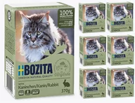 Mokra karma dla kotów - Bozita Cat Królik W Galaretce 6 x 370g - miniaturka - grafika 1