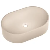 Umywalki - Umywalka konglomeratowa Bonn Beż 60 x 40 Axis - miniaturka - grafika 1