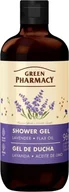 Kosmetyki do kąpieli - Green Pharmacy GREEN PHARMACY Multi Żel pod prysznic Lawenda i Olejek lniany 500 ml - miniaturka - grafika 1