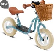 Rowerki biegowe - Puky LR M Classic ROWEREK Biegowy z koszykiem 4095 Niebieski - miniaturka - grafika 1