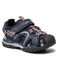 Sandały damskie - Geox Sandały J Borealis B. B J250RB 014ME C0735 M Navy/Red - miniaturka - grafika 1