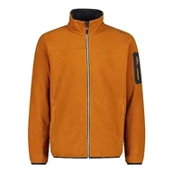 Kurtki męskie - CMP męska kurtka Knit-Tech Dynia, 46 - miniaturka - grafika 1