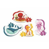 Układanki dla dzieci - Moje Pierwsze Puzzle Sea Life Clementoni - miniaturka - grafika 1