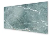 Dekoracje domu - Panel kuchenny HOMEPRINT Marmur dekoracyjny zielony 125x50 cm - miniaturka - grafika 1