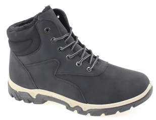 Obuwie męskie Cabin U32-1 czarny - Buty trekkingowe męskie - miniaturka - grafika 1