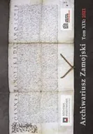 Książki o kulturze i sztuce - Archiwariusz zamojski Tom XIX - miniaturka - grafika 1