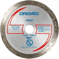 Tarcze do pił - Tarcza do cięcia DREMEL DSM540 77 mm - miniaturka - grafika 1