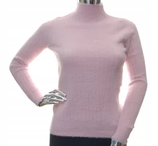 Damski Sweter Z Półgolfem Półgolf Typu Alpaka Uni - Swetry damskie - miniaturka - grafika 1