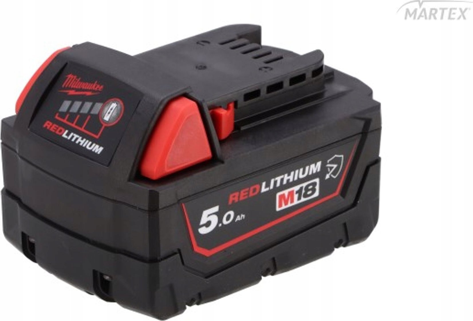 Akumulator 18V 5Ah liczba baterii: 1 sztuka Li-Ion waga: 700g