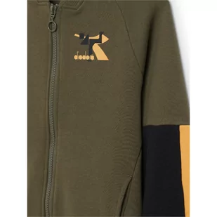 Zestaw dresowy chłopięcy DIADORA JB. TRACKSUIT FZ TWISTER - Odzież sportowa dziecięca - miniaturka - grafika 2