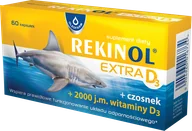 Witaminy i minerały - Oleofarm Rekinol Extra D3 x 60 kaps - miniaturka - grafika 1