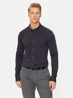 Koszule męskie - Only & Sons Koszula Robin 22031023 Granatowy Slim Fit - miniaturka - grafika 1