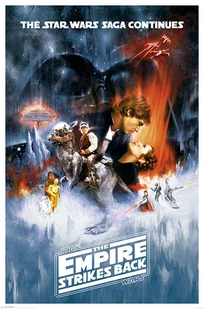 Plakat PYRAMID INTERNATIONAL Star Wars The Empire Strikes Back, 61x91 cm - Plakaty - miniaturka - grafika 1