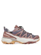 Buty trekkingowe damskie - Salomon Trekkingi X Ultra 360 Edge Gore-Tex L47816900 Fioletowy - miniaturka - grafika 1