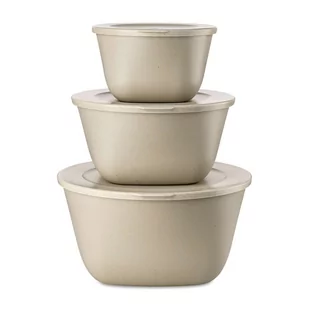 Pudełko z pokrywką 1l + 2l + 4l, CONNECT BOX SET STOCKHOLM, zestaw 3 sztuki, KOZIOL - Lunch boxy - miniaturka - grafika 1