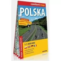 Comfort! map Polska 1:1 400 000 Nowa - Atlasy i mapy - miniaturka - grafika 1
