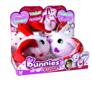 Tm Toys Bunnies Love, maskotka Króliczek, 2-pack - Maskotki i pluszaki - miniaturka - grafika 1