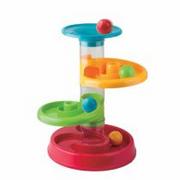 Zabawki interaktywne dla dzieci - Smily Play Wieża ze Zjeżdżalnią dla Piłeczek 82933 0000042988 - miniaturka - grafika 1
