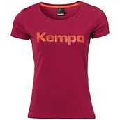 Koszulki i topy damskie - Kempa damska koszulka GRAPHIC T-SHIRT WOMEN odzież do noszenia na co dzień, ciemnoczerwona, XXL - miniaturka - grafika 1