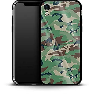 Luksusowe etui na telefon komórkowy Green and Brown Camo Apple iPhone XR - Etui i futerały do telefonów - miniaturka - grafika 1
