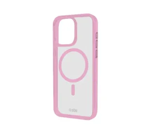 SBS Mag Frame TEMAGCOLIP1667PP do iPhone 16 Pro Max Różowy - Etui i futerały do telefonów - miniaturka - grafika 1