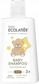 Kosmetyki kąpielowe dla dzieci - ECOLATIER Szampon dla dzieci 2 w 1 Łatwe rozczesywanie 3+250ml - miniaturka - grafika 1