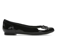Baleriny - Clarks, Baleriny damskie, Couture, czarny, rozmiar 38 - miniaturka - grafika 1