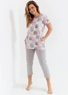 Piżamy damskie - Cana Piżama 273 Biały S - miniaturka - grafika 1