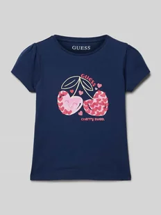 T-shirt z nadrukowanym motywem - Koszulki dla dziewczynek - miniaturka - grafika 1